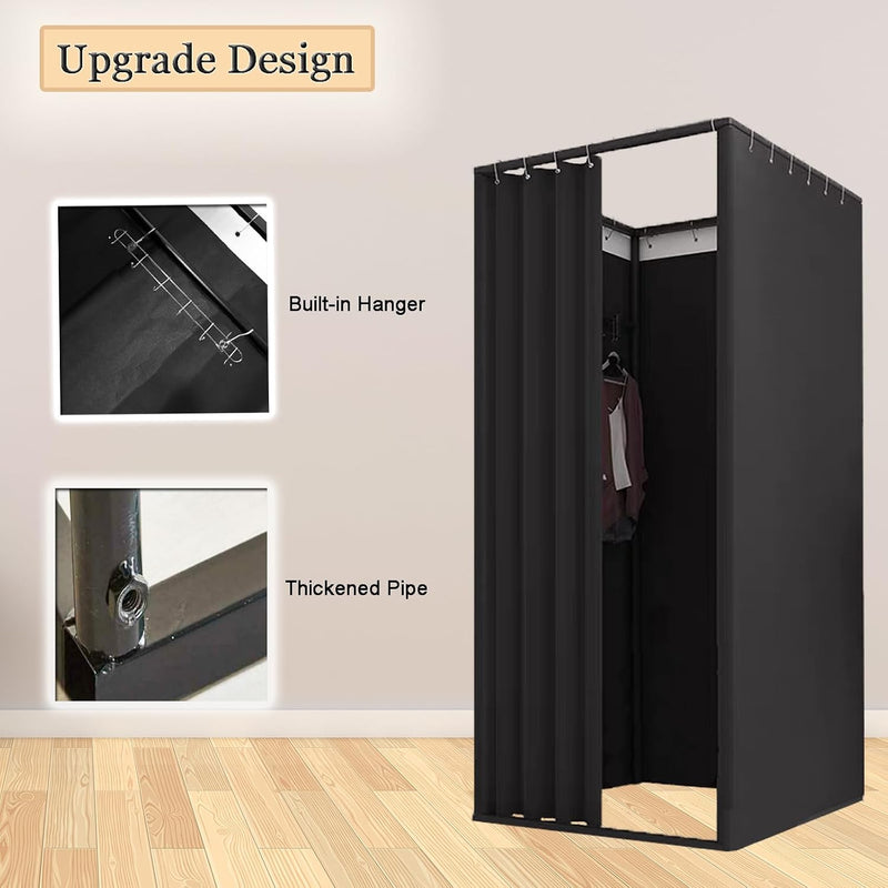 Portable Fitting Room for Clothing Store Mobile Changing