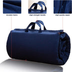 Portable Foldable Futon Mattress Hypoallergenic Fabric