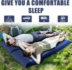 Portable Foldable Futon Mattress Hypoallergenic Fabric