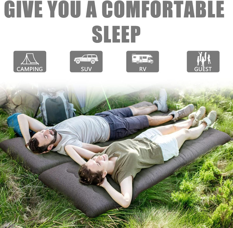 Portable Foldable Futon Mattress Hypoallergenic Fabric