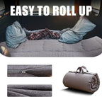 Portable Foldable Futon Mattress Hypoallergenic Fabric