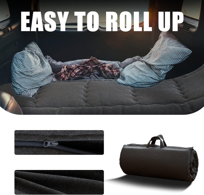 Portable Foldable Futon Mattress Hypoallergenic Fabric