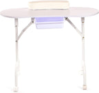 Portable Foldable Mobile Manicure Nail Beauty Salon Table