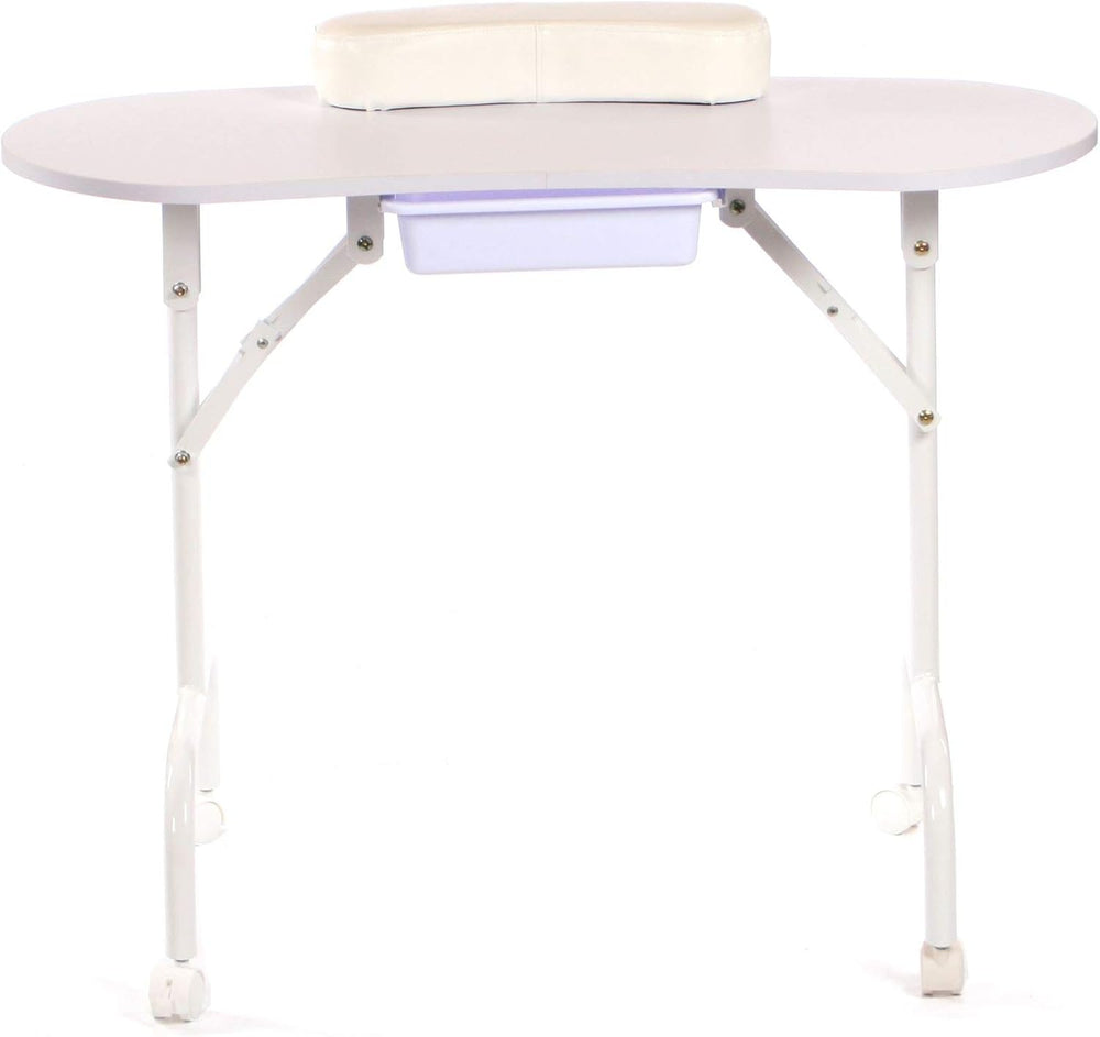 Portable Foldable Mobile Manicure Nail Beauty Salon Table
