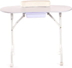 Portable Foldable Mobile Manicure Nail Beauty Salon Table