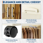 Portable Folding Wardrobe 1 Hanging + 2 Boxes