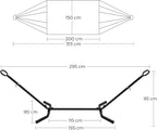 Portable Hammock with Stand 210 X 150CM