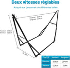 Portable Hammock with Stand for Outside Or Inside