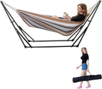 Portable Hammock with Stand for Outside Or Inside