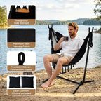 Portable Hammock with Stand Travel Chair for Outside