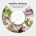 Portable Infrared Space Heater 300W with Roller Bracket