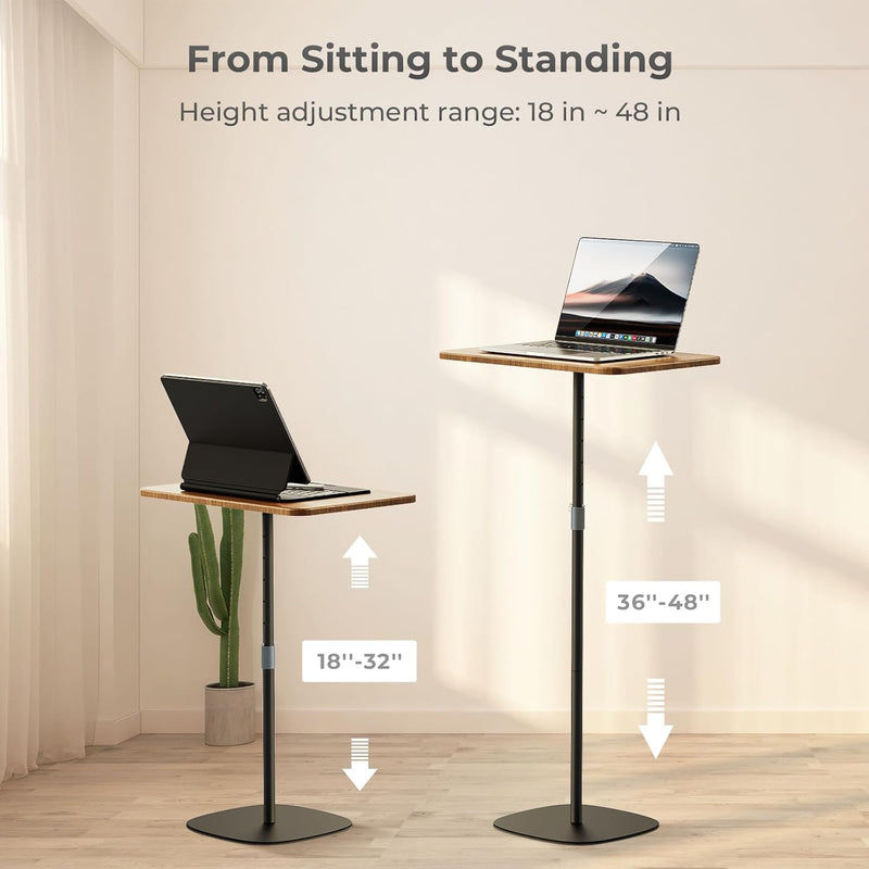 Portable Laptop Stand Bedside Sofa Table with Height