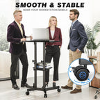 Portable Standing Desk for Laptop 60x40CM Height