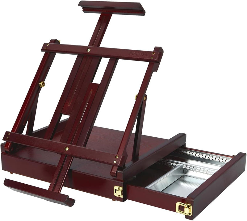 Portable Tabletop Easel for Painting: Artist Sketchbox