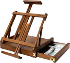 Portable Tabletop Easel for Painting: Artist Sketchbox