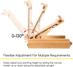 Portable Tabletop Easel for Painting: Artist Sketchbox