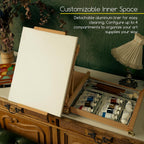 Portable Tabletop Easel for Painting: Artist Sketchbox