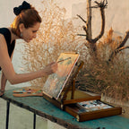Portable Tabletop Easel for Painting: Artist Sketchbox