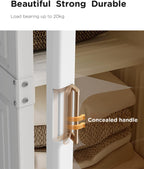 Portable Wardrobe Closet Storage Organiser Transparent Door