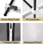 Portable Wardrobe Clothes Closet Storage Organiser with Hanging