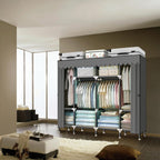 Portable Wardrobe Clothes Closet Storage Organiser with Hanging