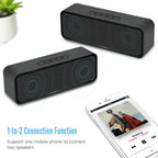 Portable Wireless Speaker Bluetooth 5.0 with 3d Stereo