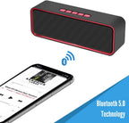 Portable Wireless Speaker Bluetooth 5.0 with 3d Stereo