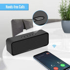 Portable Wireless Speaker Bluetooth 5.0 with 3d Stereo
