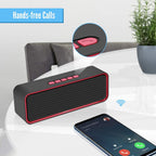 Portable Wireless Speaker Bluetooth 5.0 with 3d Stereo