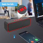 Portable Wireless Speaker Bluetooth 5.0 with 3d Stereo