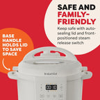 Pot Duo Plus with Whisperquiet -Cooker 5.7L Electric