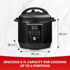 Pot Duo Plus with Whisperquiet -Cooker 5.7L Electric