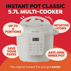 Pot Duo Plus with Whisperquiet -Cooker 5.7L Electric