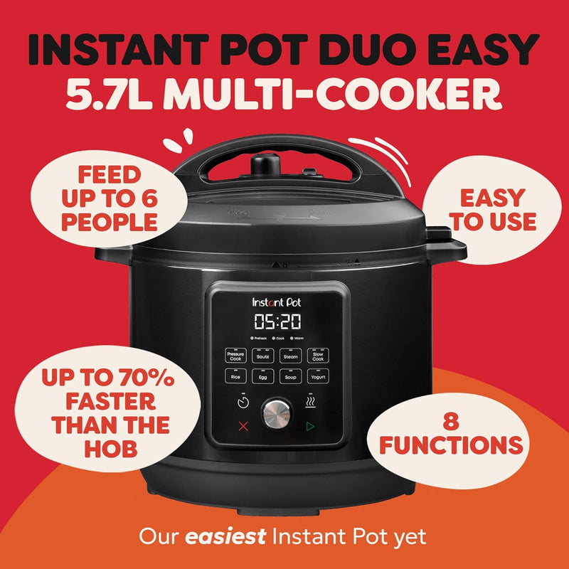 Duo Plus with Whisperquiet Multi-Cooker 5.7L Electric Pressure