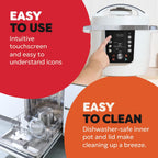 Pot Duo Plus with Whisperquiet -Cooker 5.7L Electric