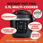 Pot Duo Plus with Whisperquiet -Cooker 5.7L Electric