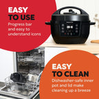 Pot Duo Plus with Whisperquiet -Cooker 5.7L Electric
