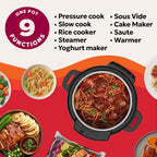 Pot Duo Plus with Whisperquiet -Cooker 5.7L Electric