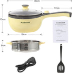Pot Electric Mini Skillet Portable Nonstick Sauté Pan