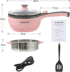 Pot Electric Mini Skillet Portable Nonstick Sauté Pan