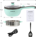Pot Electric Mini Skillet Portable Nonstick Sauté Pan