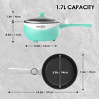 Pot Electric Mini Skillet Portable Nonstick Sauté Pan