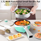 Pot Electric Mini Skillet Portable Nonstick Sauté Pan