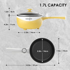 Pot Electric Mini Skillet Portable Nonstick Sauté Pan