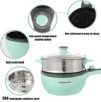 Pot Electric Mini Skillet Portable Nonstick Sauté Pan