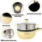 Pot Electric Mini Skillet Portable Nonstick Sauté Pan