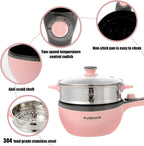 Pot Electric Mini Skillet Portable Nonstick Sauté Pan