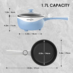 Pot Electric Mini Skillet Portable Nonstick Sauté Pan