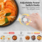 Pot Electric Mini Skillet Portable Nonstick Sauté Pan