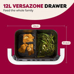 Pot Versazone Dual Air Fryer Large 8.5L Family